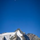 Mond über dem Großglockner