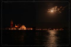 Mond über dem Kloster
