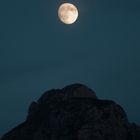 Mond über dem Säuling