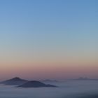 Mond über den Bergen 