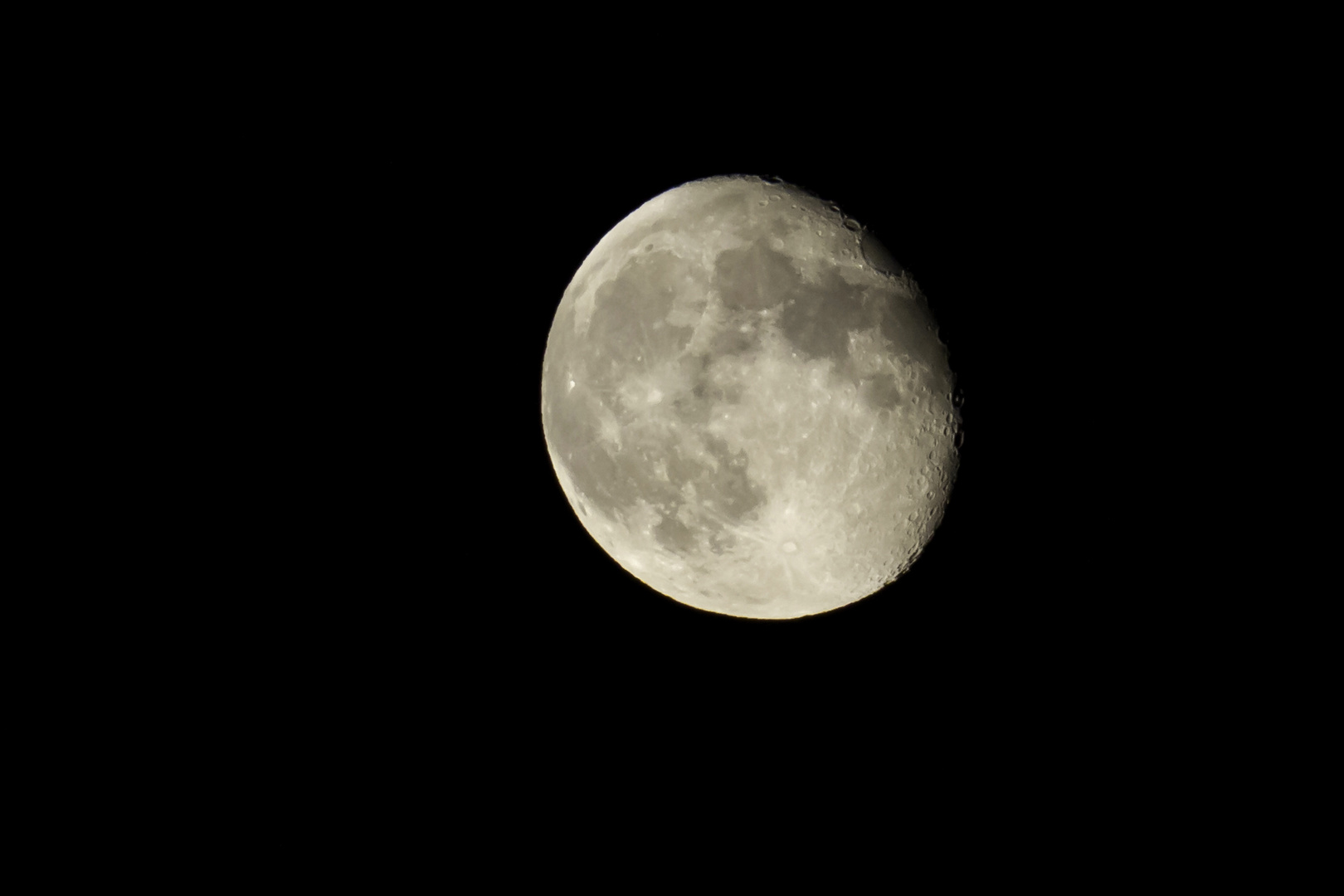 Mond über der griechischen Ägäis (Samos)