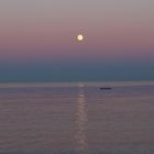 Mond über der Ostsee