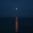 Mond über der Ostsee