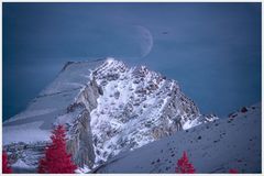 Mond über Fründenhorn