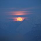 Mond über Karwendel