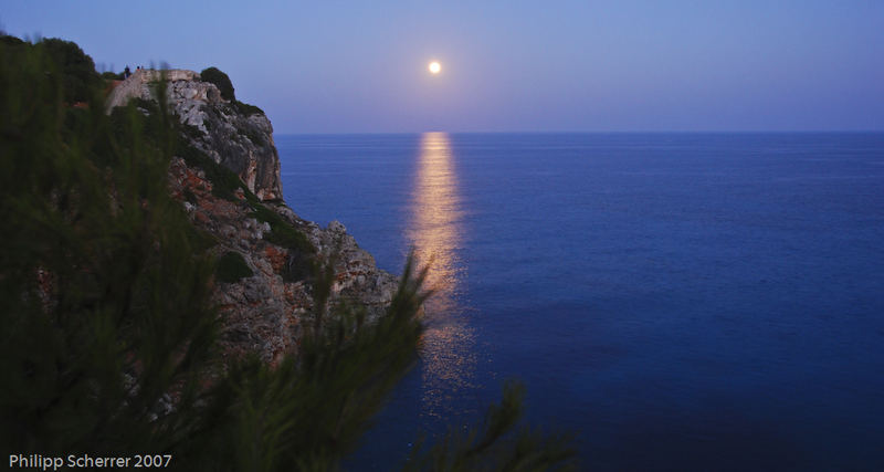 Mond über Mallorca