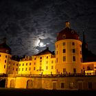 Mond über Moritzburg