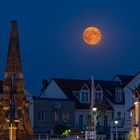 Mond ueber Norderney