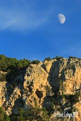 Mond über Port des Canonge - Westküste Mallorca