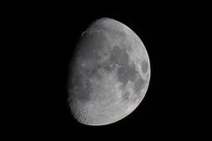 Mond über Sachsenhagen 14.04.2011