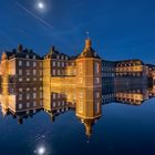 Mond über Schloss Nordkirchen