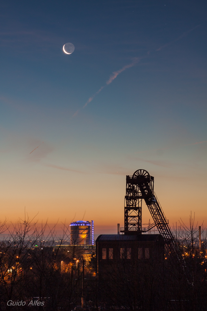 Mond über Sterkrade