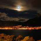 Mond über Tromsø