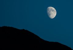 Mond über Zermatt