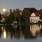 Mond überm Jungfernsee