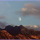 Mond überm Nebelhorn