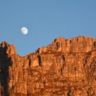 Mond überm Resegone - das Abendlicht ist das schönste :)