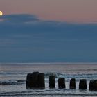 Mond und Dämmerung