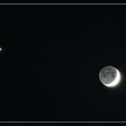 Mond und die Venus