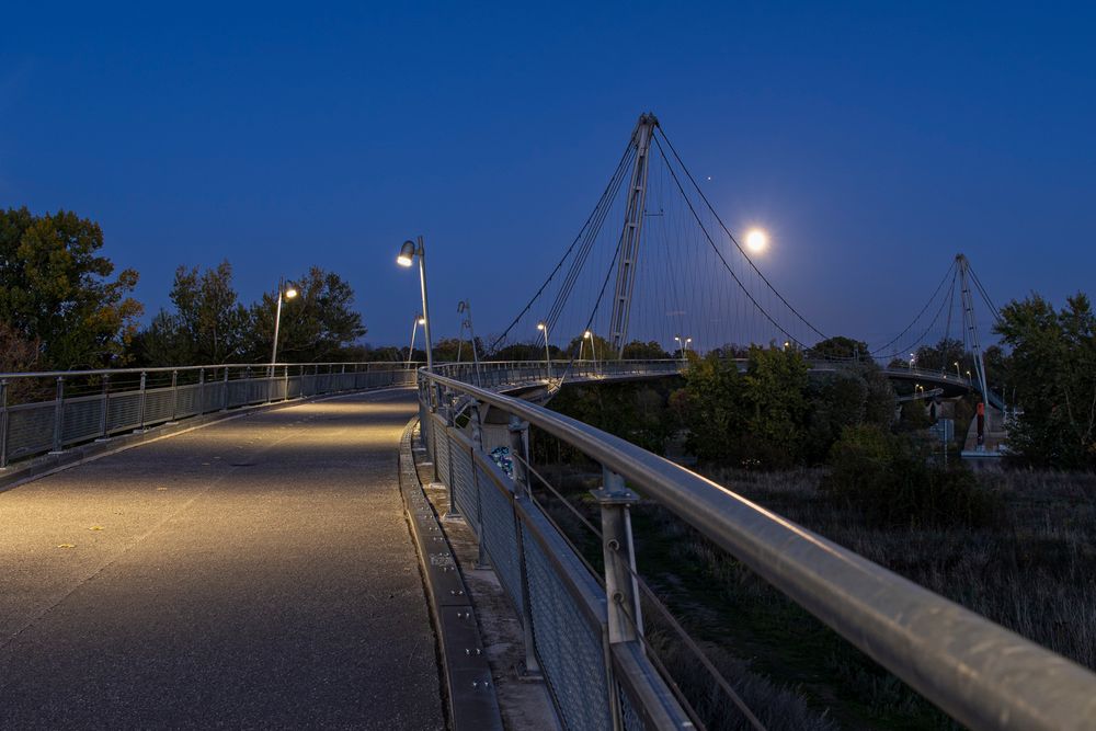 Mond und Jupiter lassen grüßen