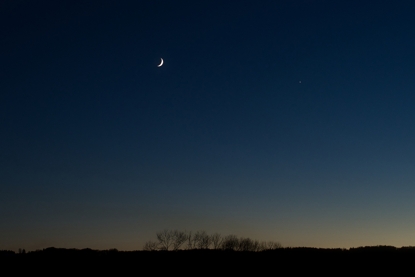 Mond und Stern