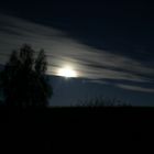 Mond und Sterne