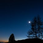 Mond und Sterne am Würzjoch