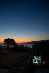 Mond & Venus am frühen Morgenhimmel | Ikaria und Samos Griechenland
