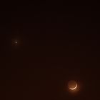 Mond, Venus, Mars