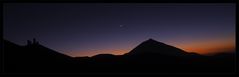 Mond Venus Teide