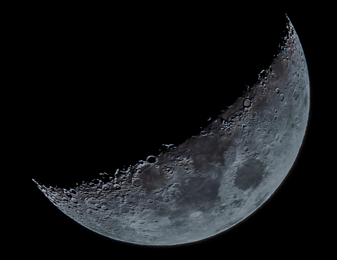 Mond vom 06.03.2014 Foto & Bild | mondaufnahmen, himmel & universum ...