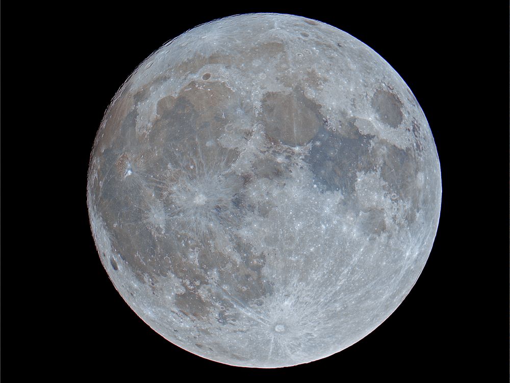 Mond vom 15.01.2014 Foto & Bild astrofotografie, himmel & universum