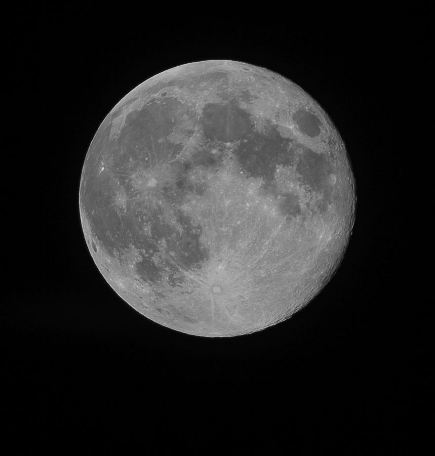 Mond vom 21.08.2013