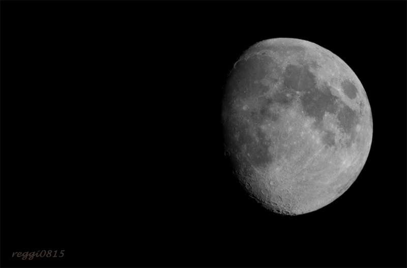 Mond von heute Abend