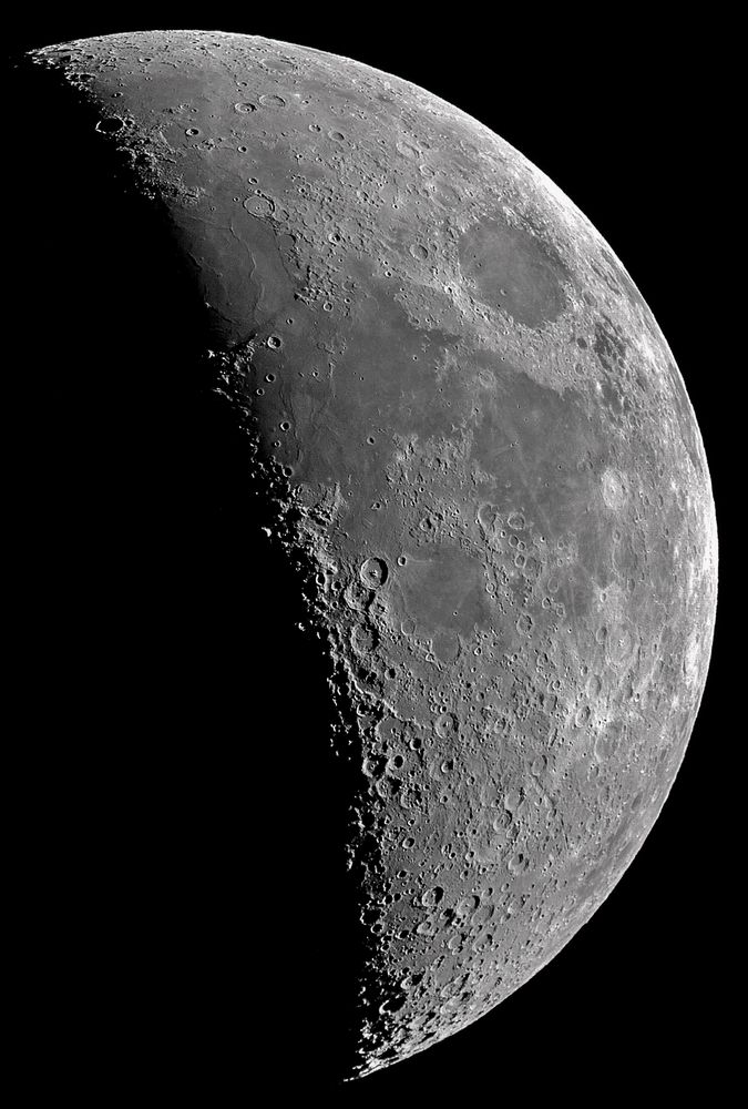 Mond von heute abend Foto & Bild | astrofotografie, himmel & universum