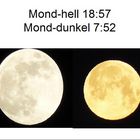 Mond wach und müde!