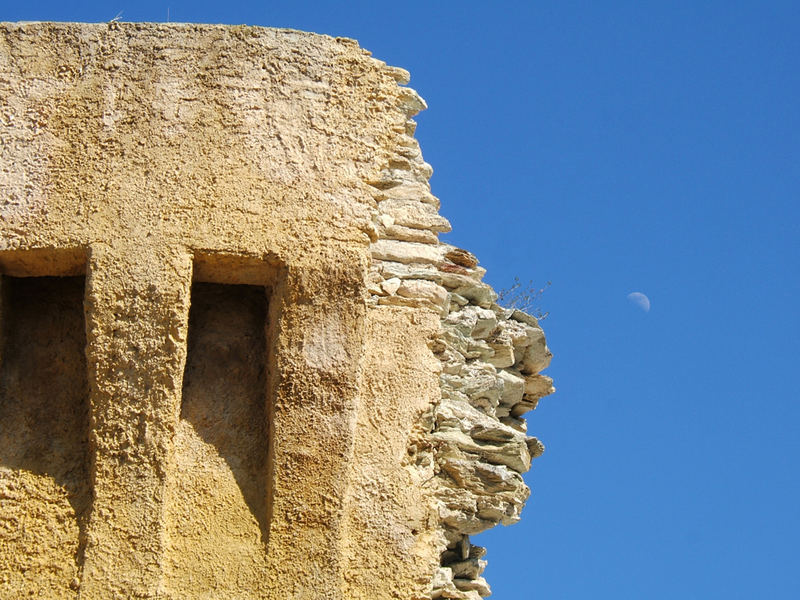 Mond zur Mittagszeit