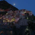 Mondaudgang in Manarola