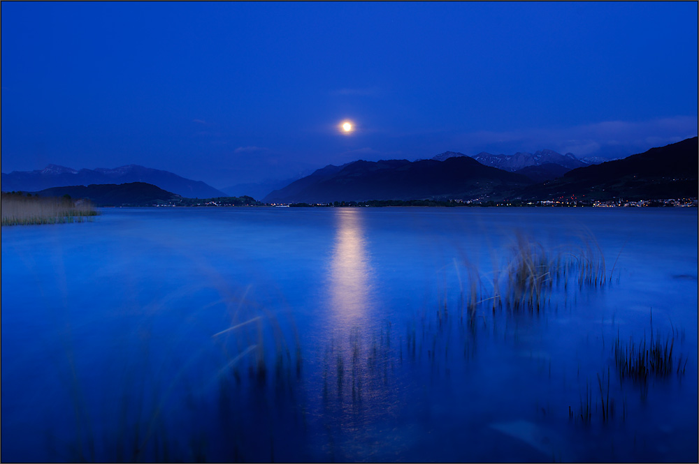 Mondaufgang am Obersee