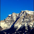 Mondaufgang an der Zugspitze