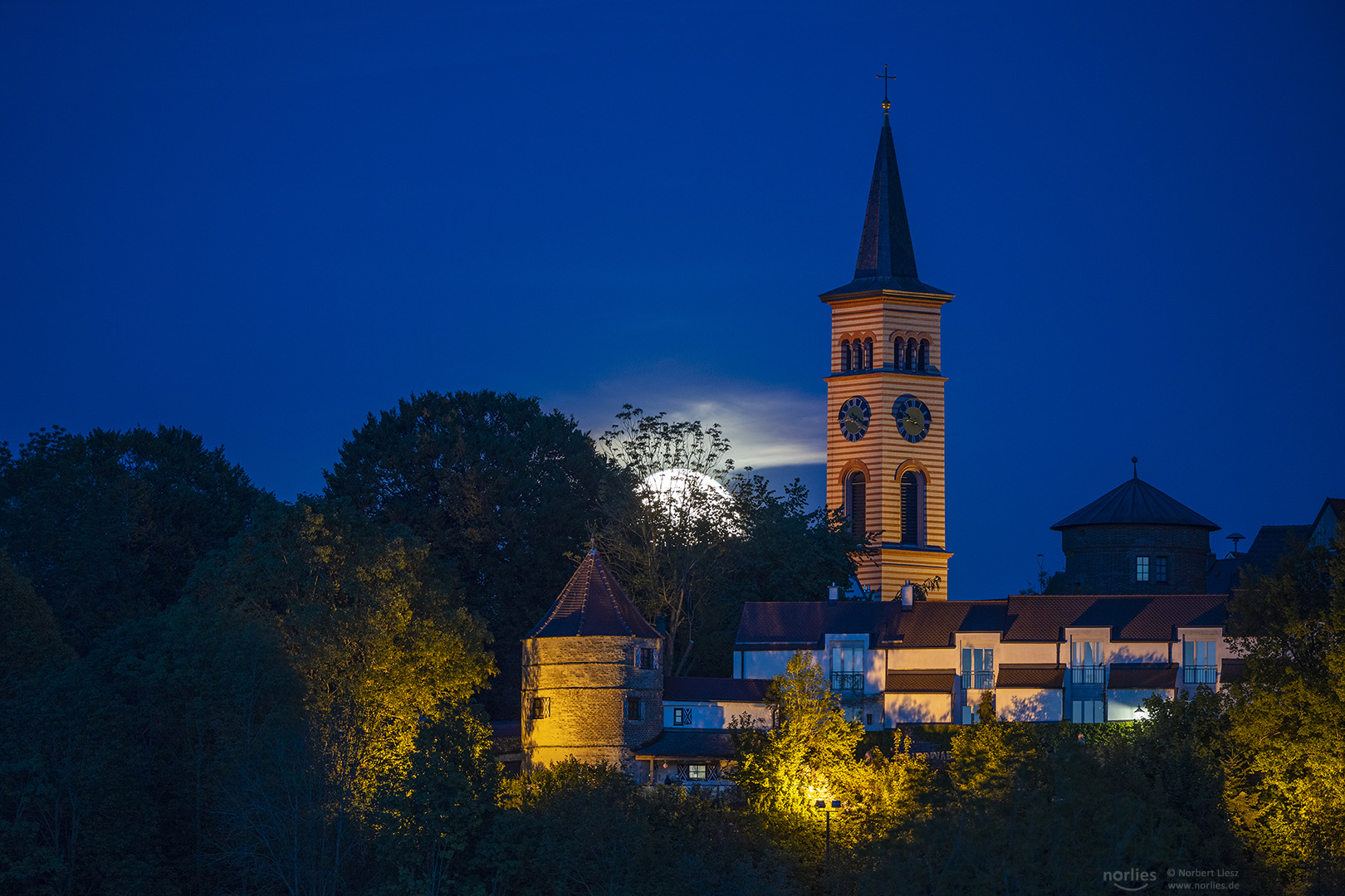 Mondaufgang bei Friedberg