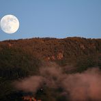 Mondaufgang hinterm Anaga Gebirge