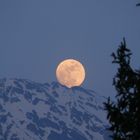 Mondaufgang im Allgäu