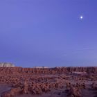 Mondaufgang im Goblin Valley, Utah, USA