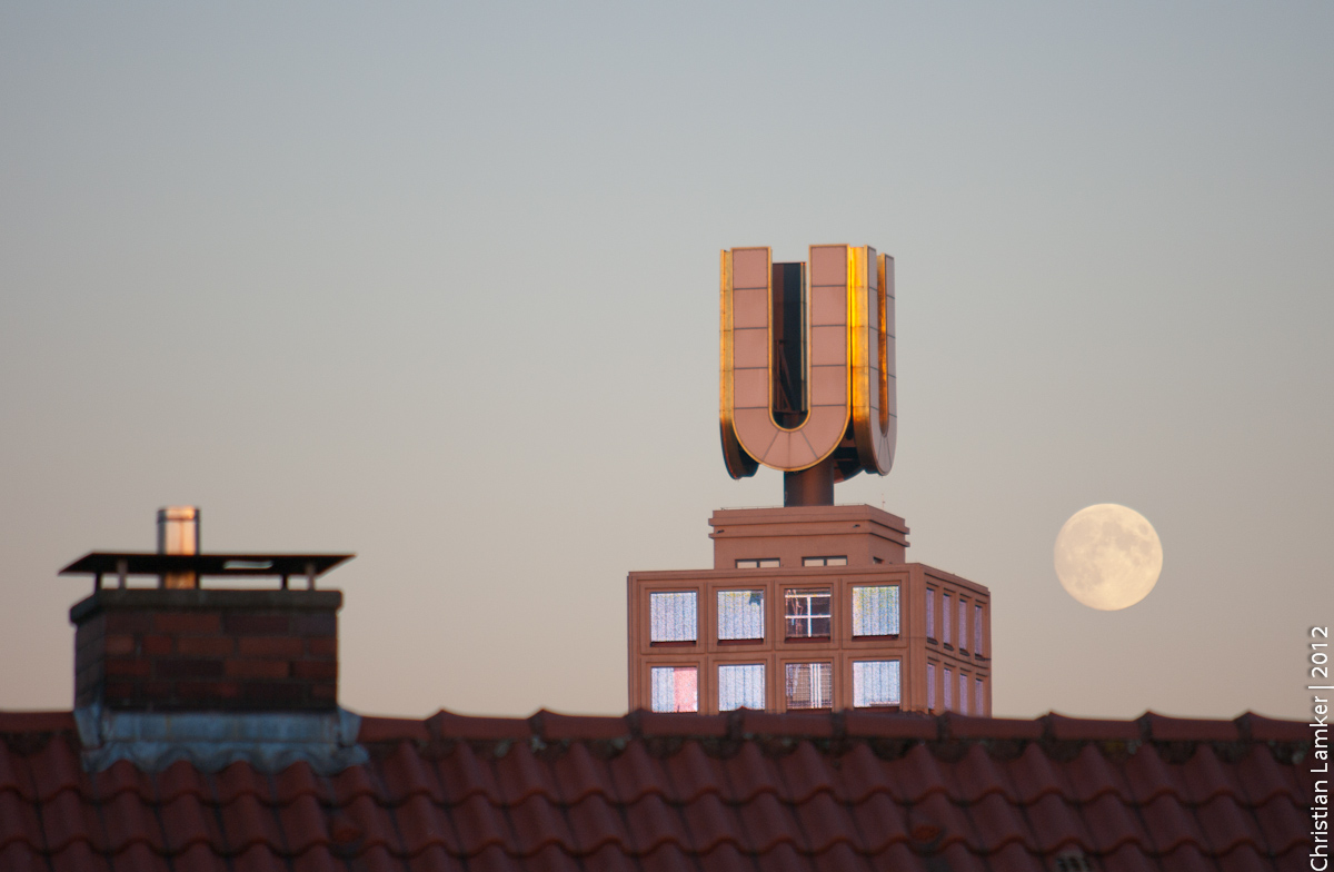 Mondaufgang in Dortmund
