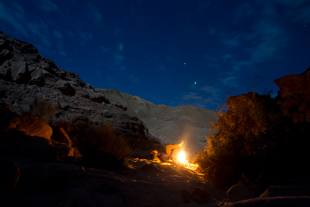 Mondaufgang in Jordanien