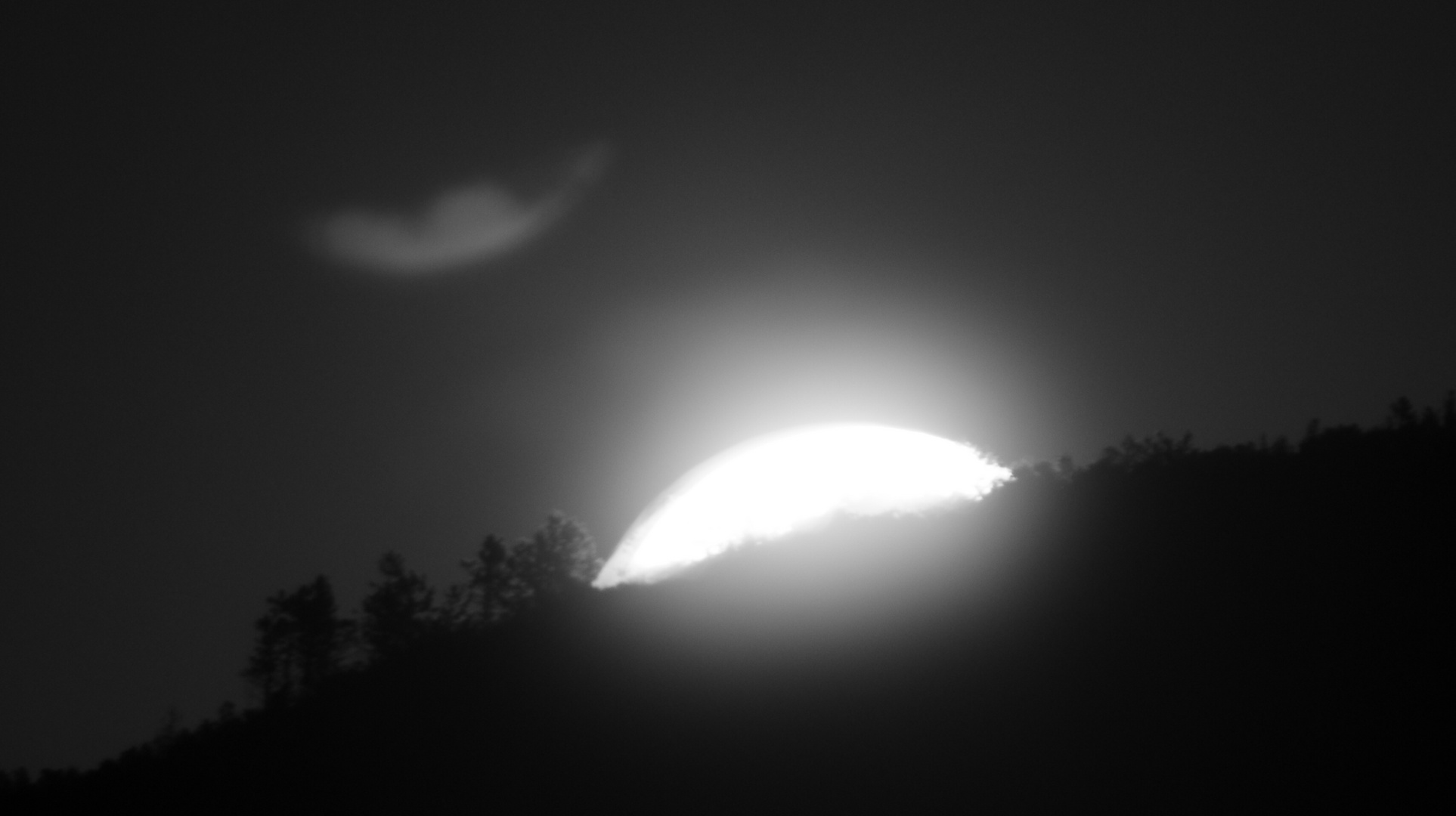Mondaufgang in Moneglia