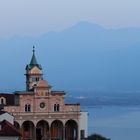 Mondaufgang Madonna del Sasso Locarno