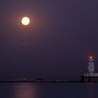 Mondaufgang - Navy Pier Chicago