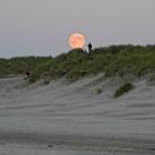 Mondaufgang - Nes Strand - Ameland - August 2012